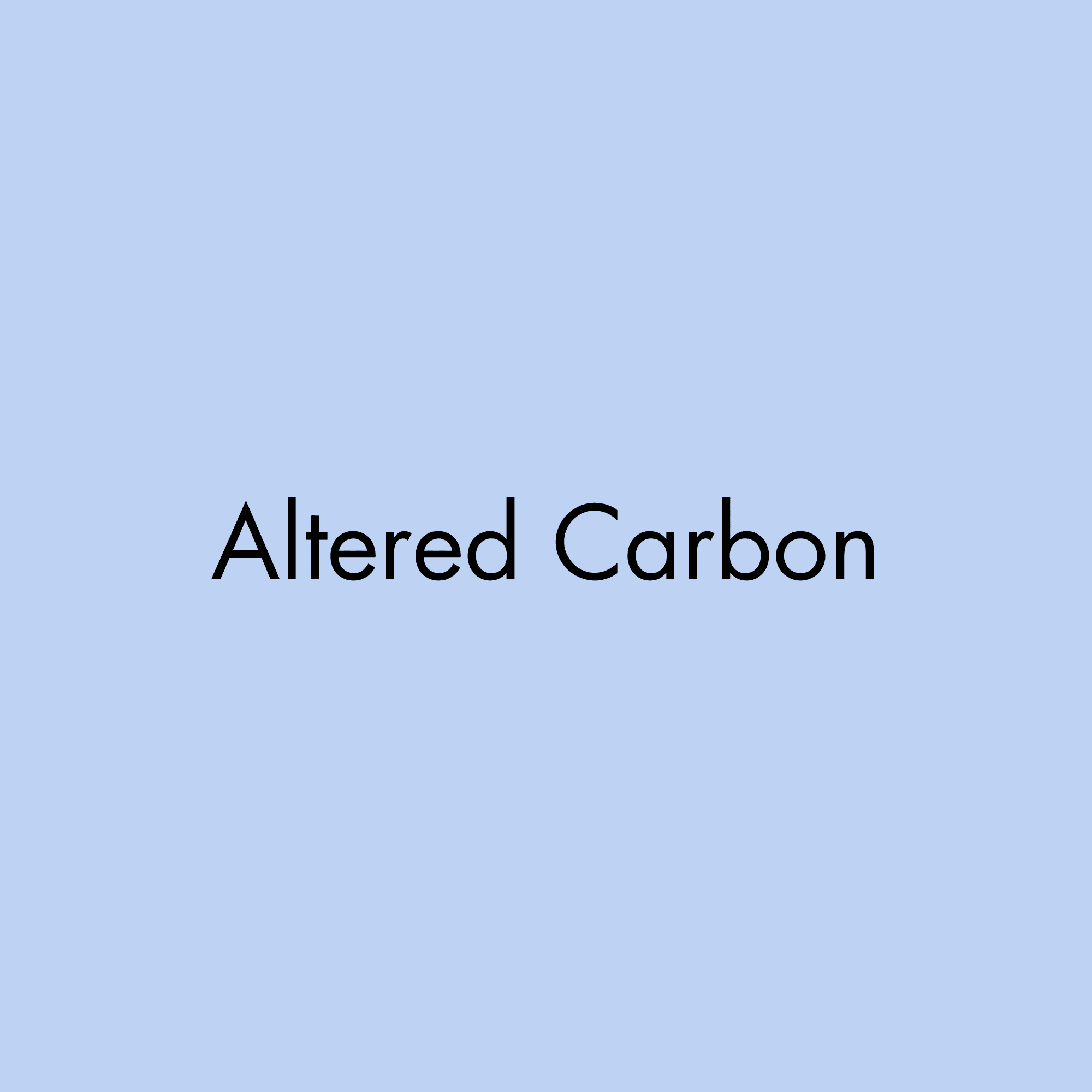 Altered Carbon