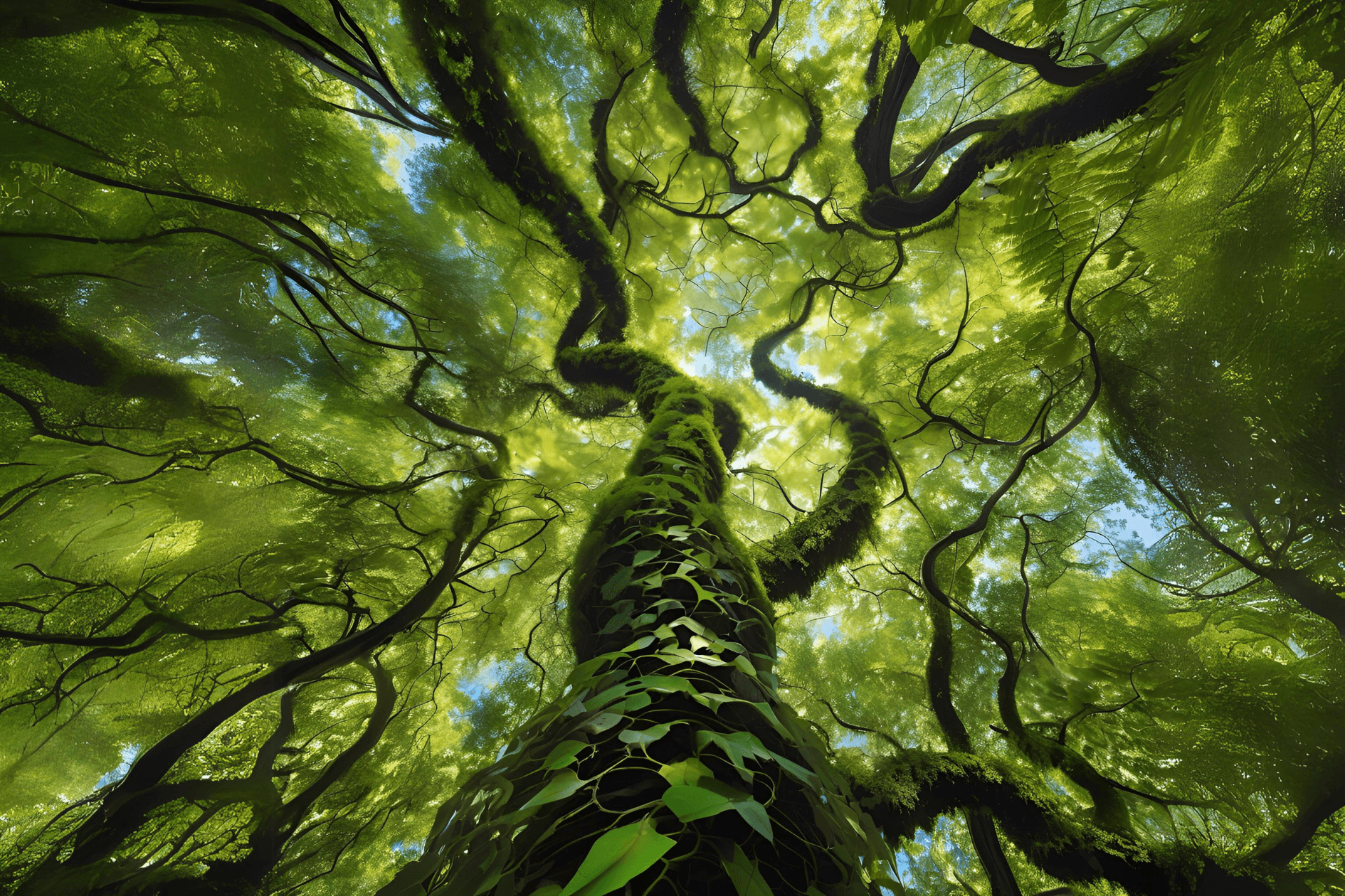 fractal tree art